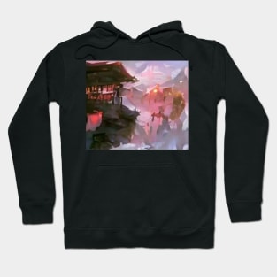 Rick Rolled Chinese Painting Hoodie